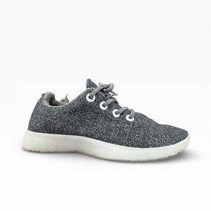 Allbirds Wool Runners Women's Sneakers Grey Lace Up Low Top Lightweight Size 10